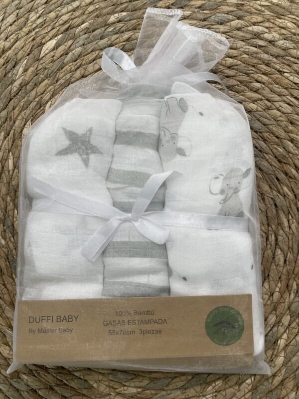 Pack de 3 Gasas,Bambú - Imagen 8