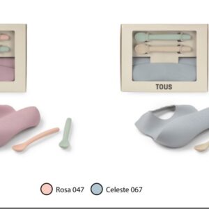Set babero y cucharas silicona