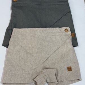 Pantalon corto lino