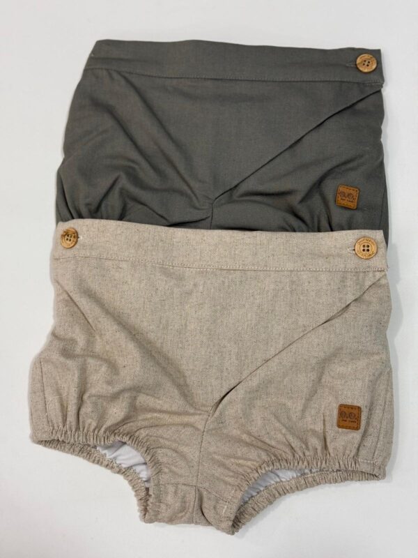 Pantalon rana  lino bebe