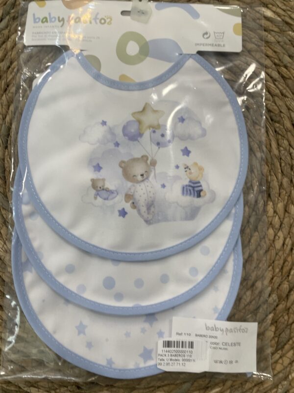 Pack de tres babero - Imagen 3