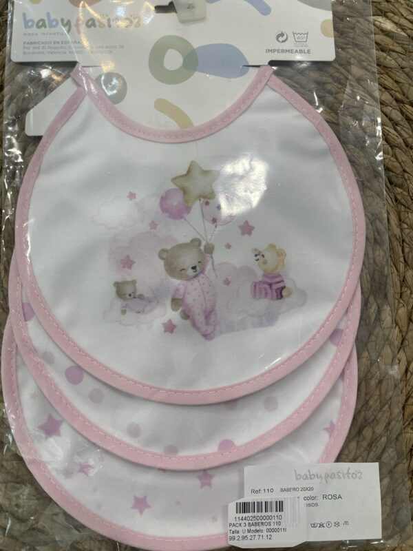 Pack de tres babero - Imagen 2