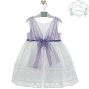 Vestido infantil Familia Virgo malva