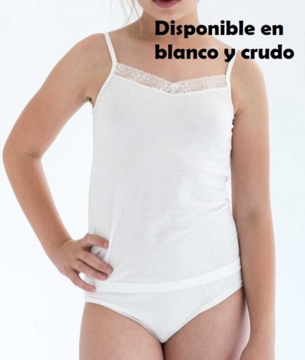 Conjunto ropa interior comunión niña