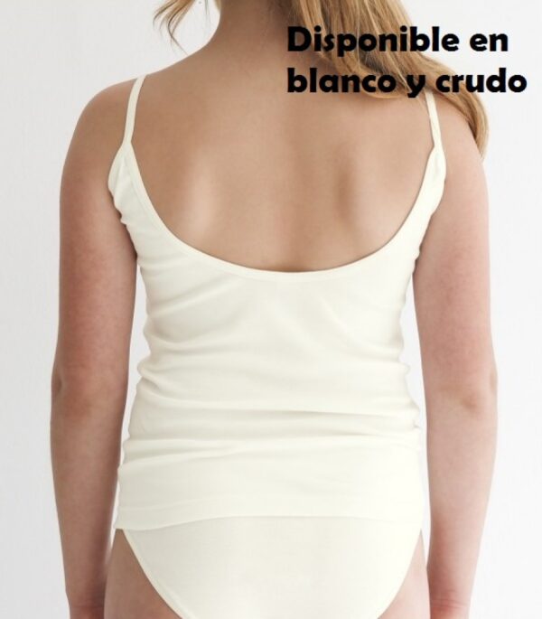 Conjunto ropa interior espalda descubierta comunión niña
