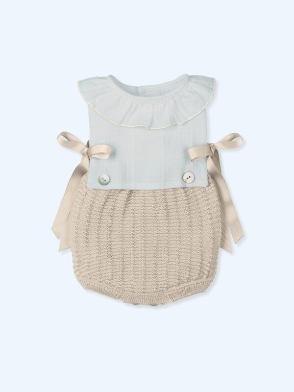 Pelele unisex tejido relieve y punto Vibrant - Imagen 2