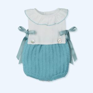 Pelele unisex tejido relieve y punto Vibrant