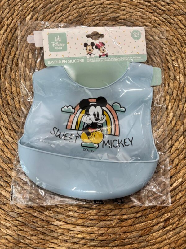 Babero silicona Disney Mickey