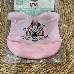 Babero silicona Disney Minnie