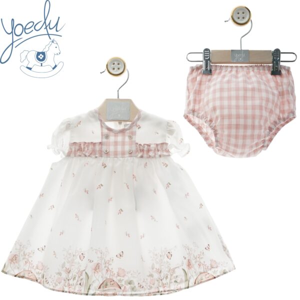 Vestido bebé con braguita Familia Castillo