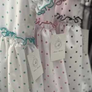 Traje flamenca niña mangas farol