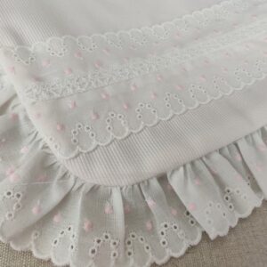 Babero de vestir impermeable Tejido piqué Rizo 100% Algodón Soporte 100% PVC