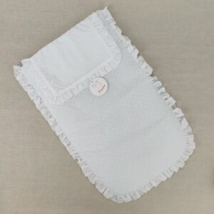 Colcha para capazo Tejido plumeti Medidas 38 x 58 cm aprox. 100% Algodón