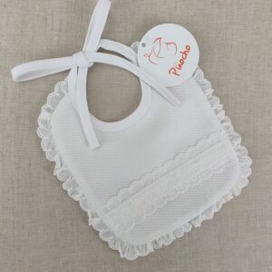 Babero de vestir impermeable Tejido piqué Rizo 100% Algodón Soporte 100% PVC
