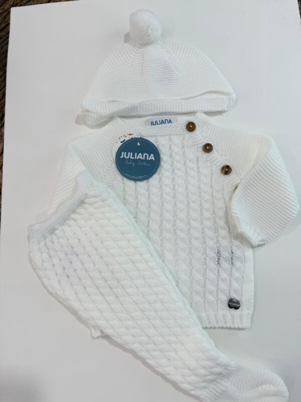 Conjunto 3.P PUNTO TRENZA  LANA - Imagen 5