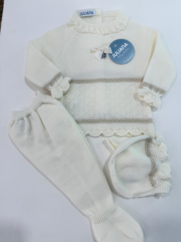 Conjunto 3.P  ROMBOS VASTAS LANA