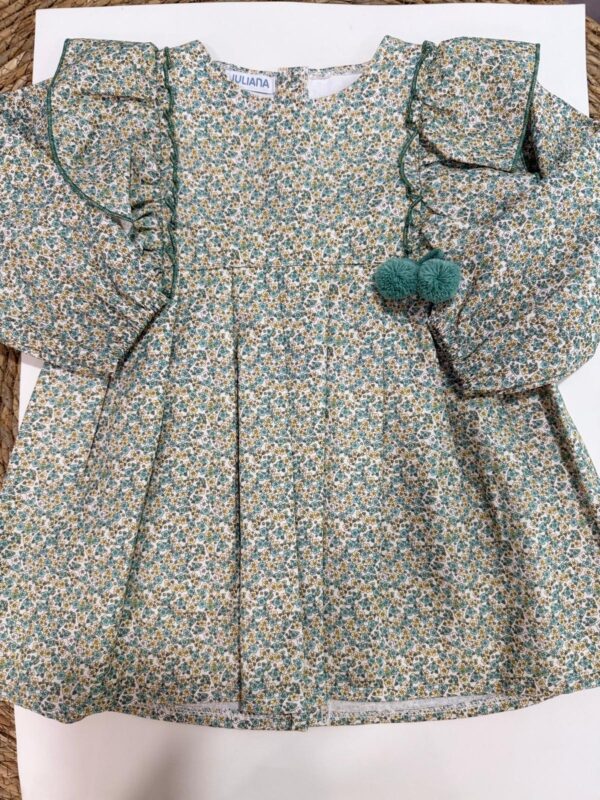 Vestido 2. VOLANTES FLORES