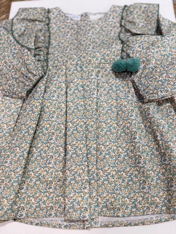 Vestido 2. VOLANTES FLORES
