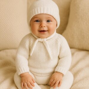 Traje 3P Canesú menguado punto grueso "TARTAN YUCCA"