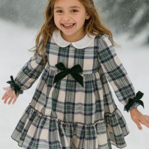 Vestido 2. VOL CUADROS LAZO