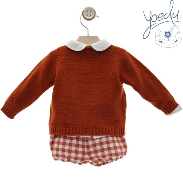 Conjunto baby 3 piezas calabaza