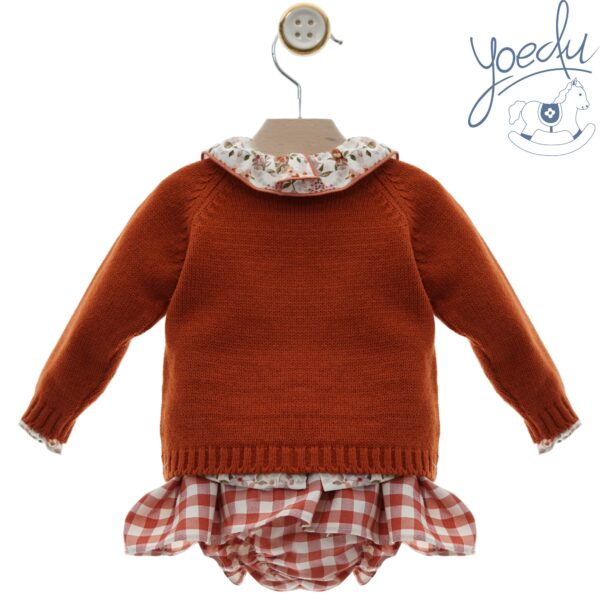 Conjunto baby 3 piezas calabaza - Imagen 3