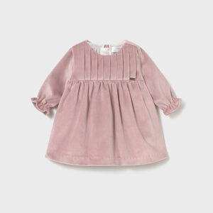 Vestido terciopelo recién nacida