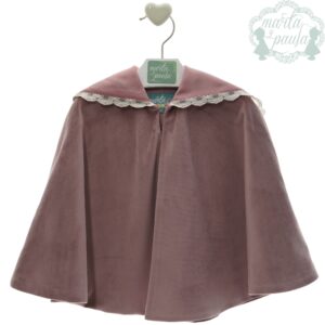 Capa infantil terciopelo