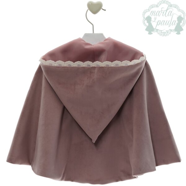 Capa infantil terciopelo