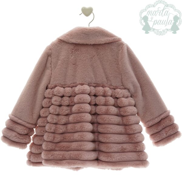 Abrigo infantil Pelo liso+raya - Imagen 2