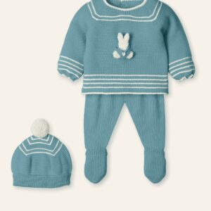 Traje 3P Canesú CONEJO "RABBIT MOONLIGHT"