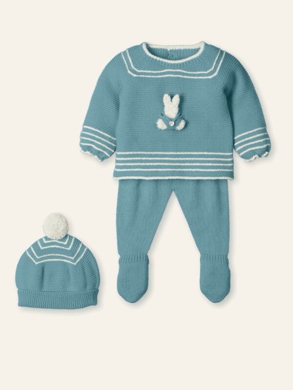 Traje 3P Canesú CONEJO "RABBIT MOONLIGHT"