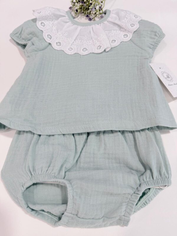 Conjunto bebé bambula plumeti  100% Algodón - Imagen 11