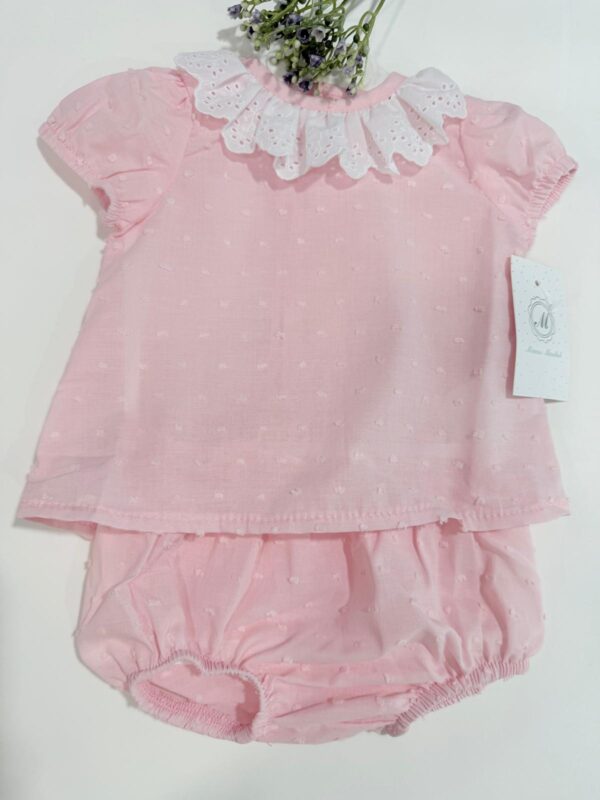 Conjunto bebé bambula plumeti 100% Algodón
