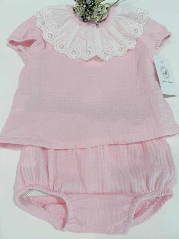 Conjunto bebé bambula plumeti  100% Algodón - Imagen 18