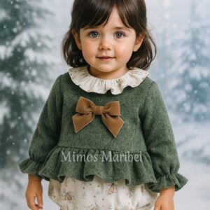 Conjunto baby niña Familia ANGORA