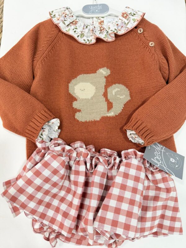 Conjunto baby 3 piezas calabaza - Imagen 4