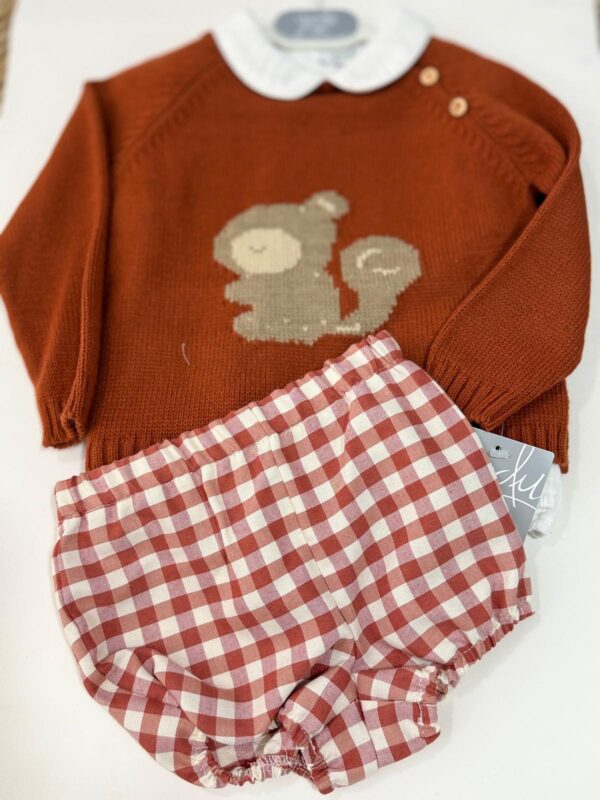 Conjunto baby 3 piezas calabaza