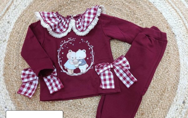 Conjunto cuello  vichy - Imagen 2