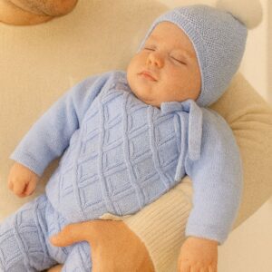 Traje 3P Canesú menguado aranes "CIELO INVERNAL"