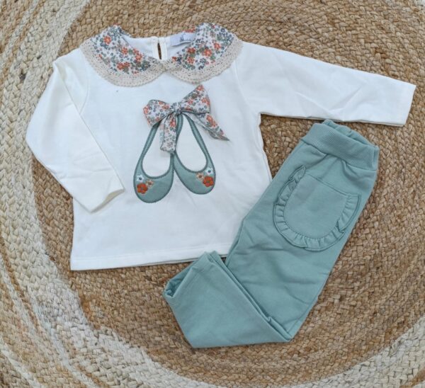 Conjunto cuello estampado (zapatilla) - Imagen 2