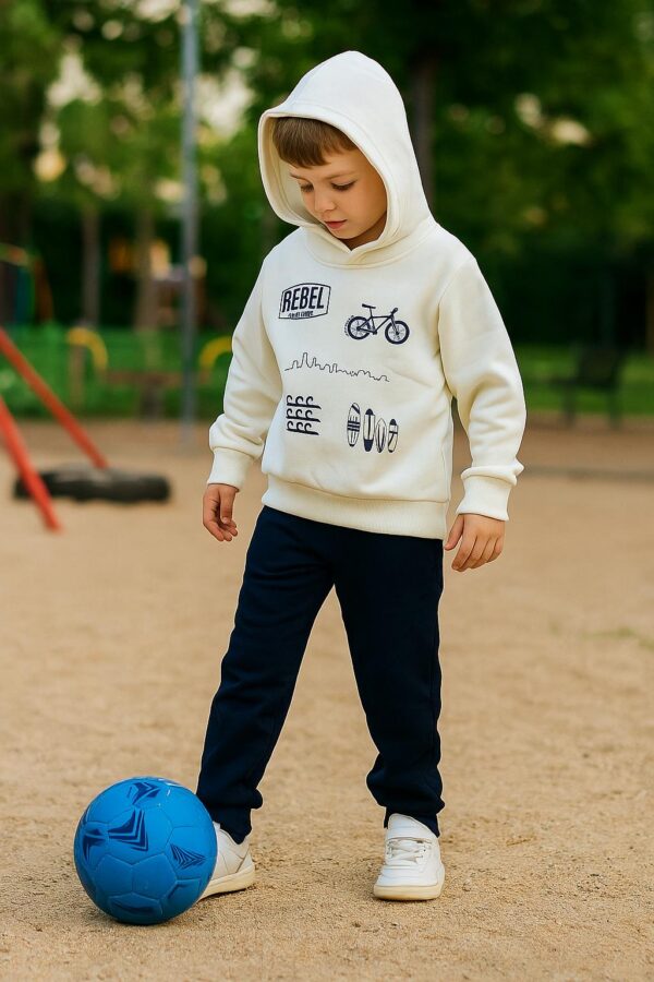 Chandal con capucha 2 piezas