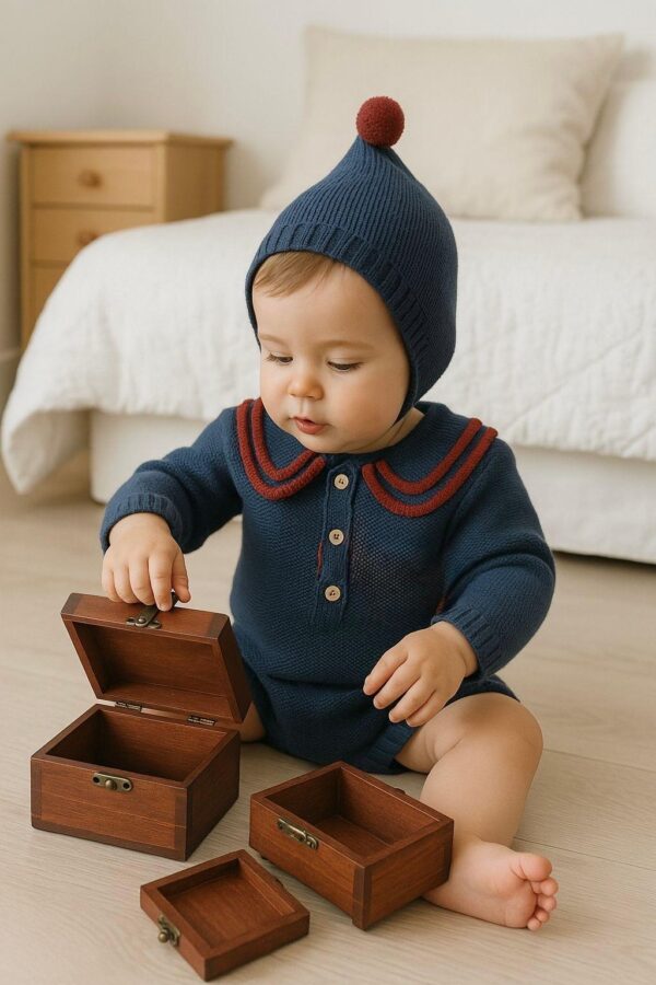 Pelele con gorro nomo combinado