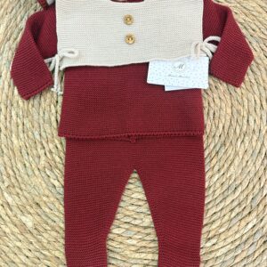 Conjunto polaina 2 piezas combinado
