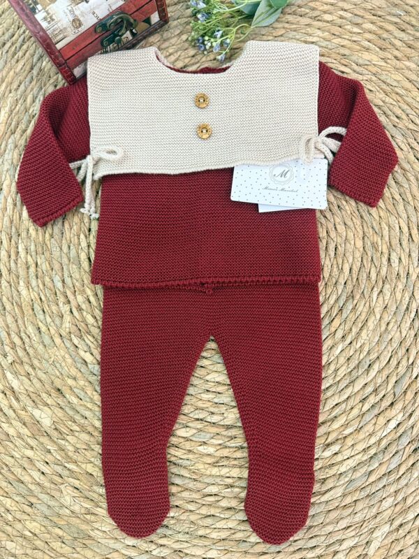 Conjunto polaina 2 piezas combinado