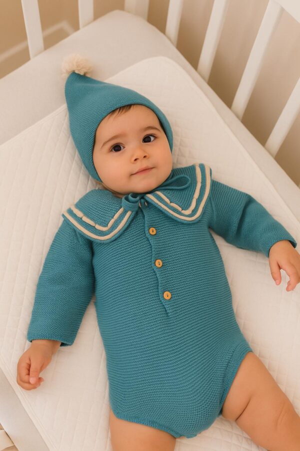 Pelele con gorro nono combinado - Imagen 2