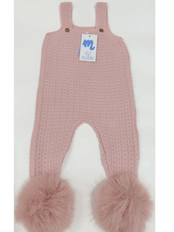 Peto punto con pompones ECO "FLEUR VINTAGE " - Imagen 3