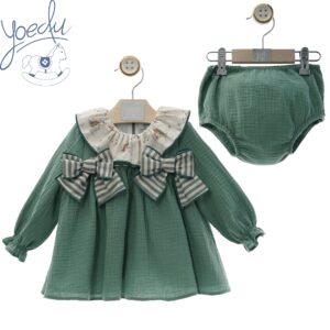 Vestido bebe con braguita familia ANGORA