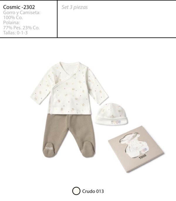 Conjunto 3 piezas TOUS
