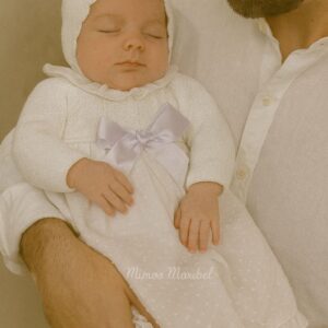 Faldon Plumeti Cuerpo Trenzas